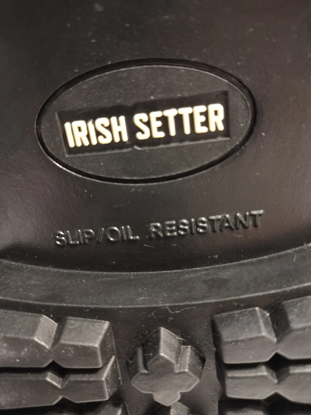 Irish Setter Men’s Black Waterproof Work Boots
